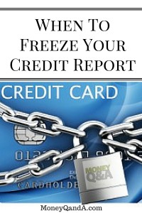 Consider Freezing Your Credit Report